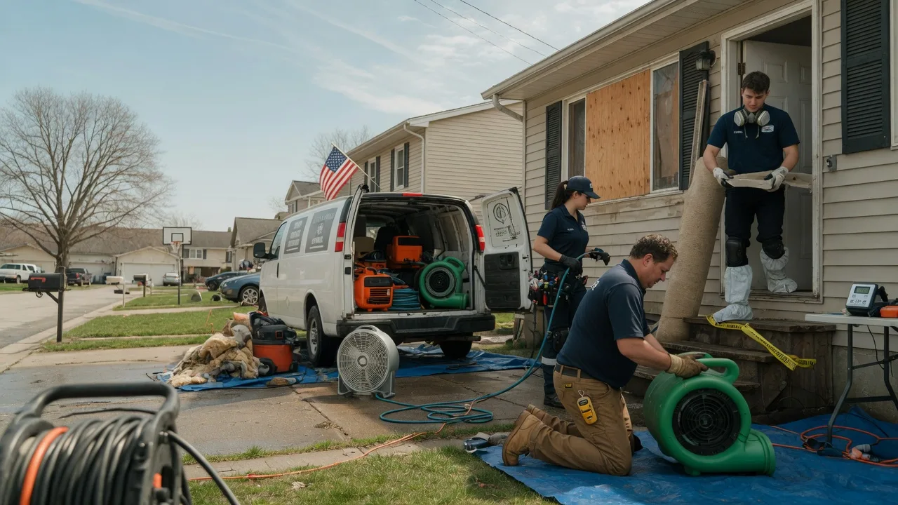 Water Damage Restoration in Moncure, NC near me